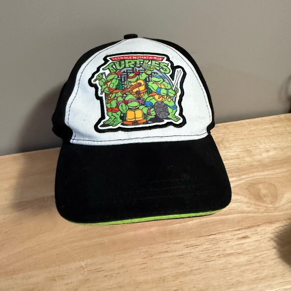 Vintage TMNT Teenage Mutant Ninja Turtles Hat Cap 2014 Nickelodeon Kids